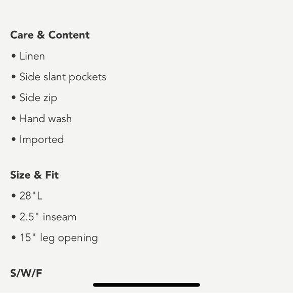 SWF puff sleeve linen romper NWT - Picture 2 of 7